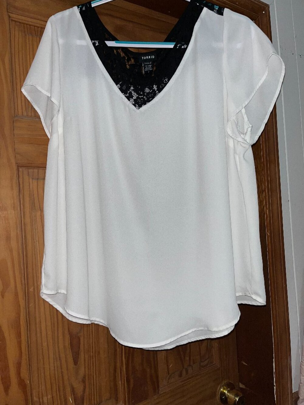 White Torrid shirt